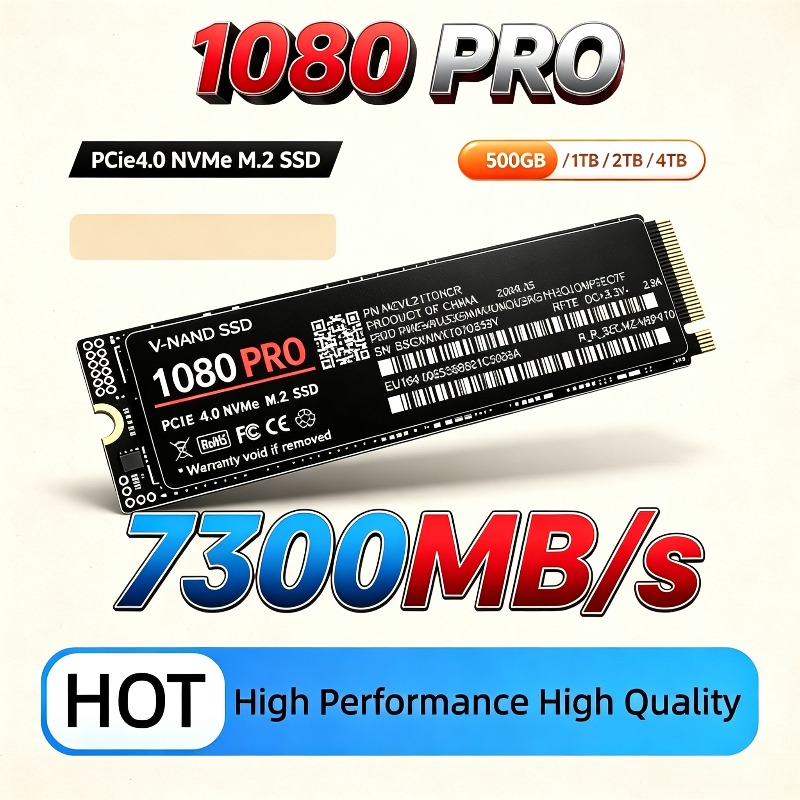 M.2 Nvme 4Tb Pcie 4.0 Ssd - Originele 1080PRO SSD M.2 NVMe PCIe