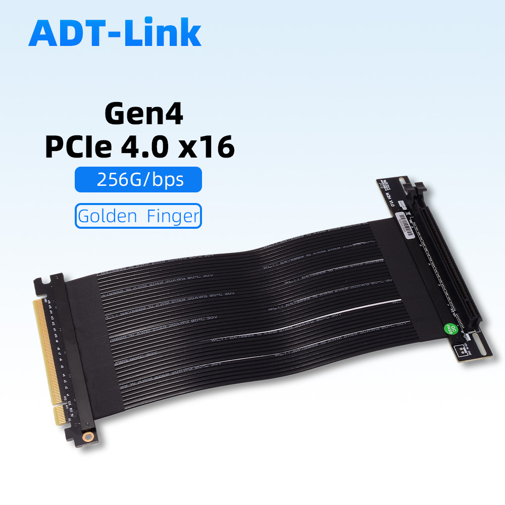 Riser Zilver PCIe 4.0X16 Naar  - Pcie 4.0 X16 Riser Cable 90 Degree recensie en prijs