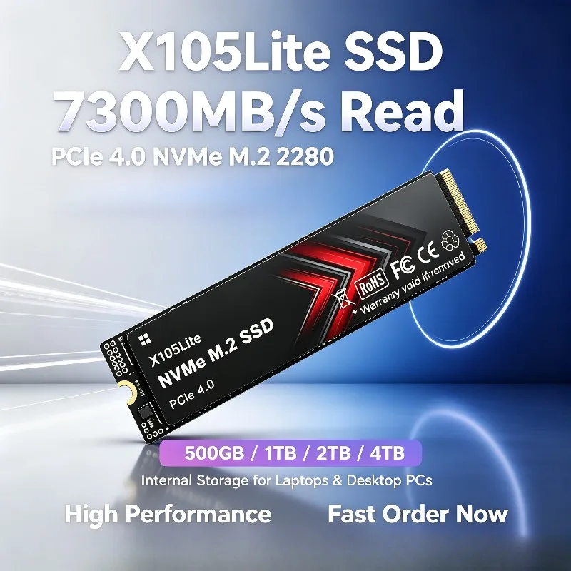 NIEUWE X105Lite 500GB-4TB PCIe - M.2 Nvme 4Tb Pcie 4.0 Ssd recensie en prijs