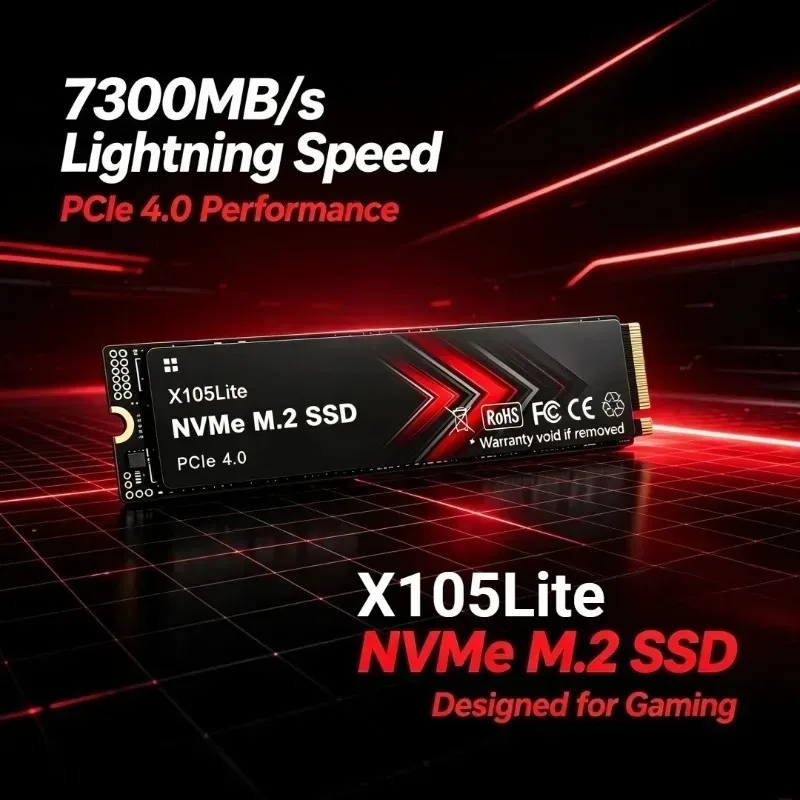 NIEUWE X105Lite 500GB-4TB PCIe - M.2 Nvme 4Tb Pcie 4.0 Ssd recensie en prijs