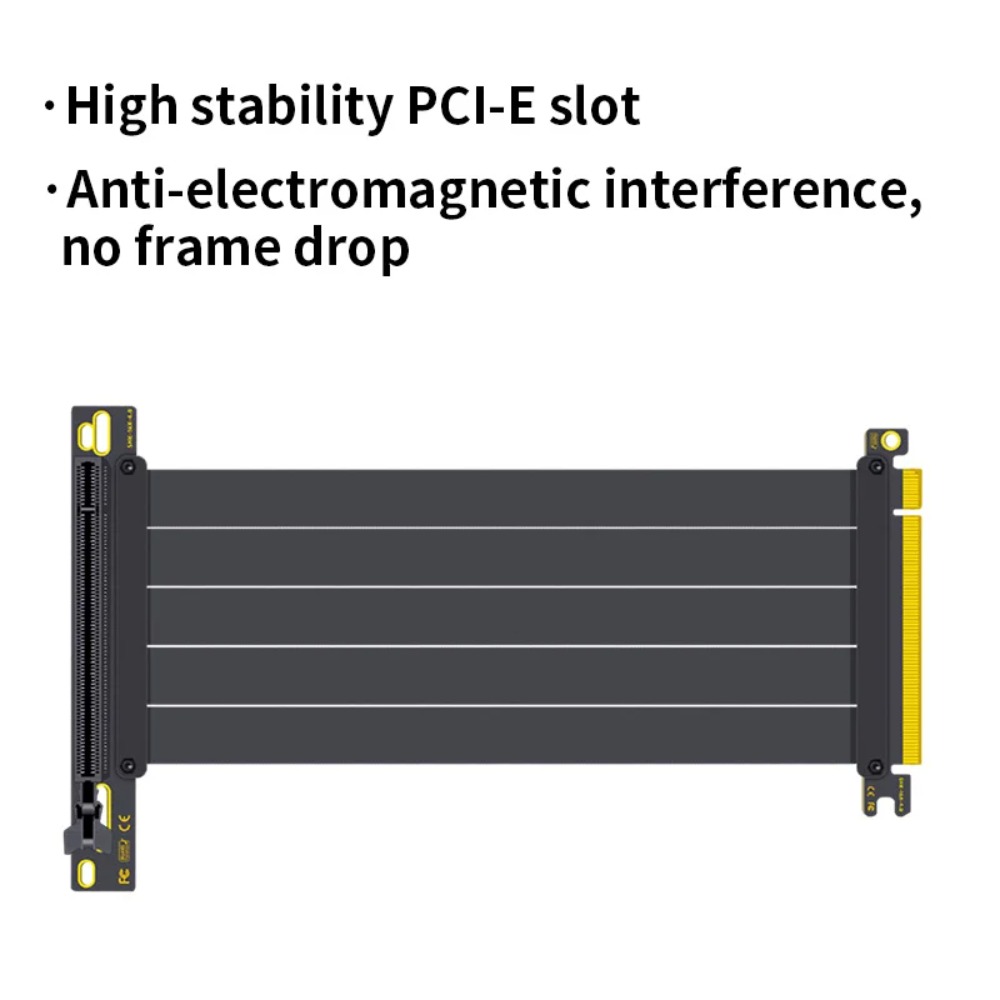 PCI‑E 4.0/3.0 X16 GPU Riser Ka - Pcie 4.0 X16 Riser Cable 90 Degree recensie en prijs