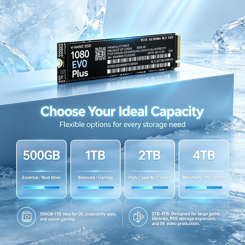 Origineel NIEUW 1080 EVO Plus  - M.2 Nvme 4Tb Pcie 4.0 Ssd recensie en prijs
