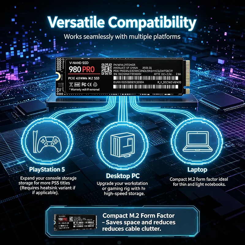 980 PRO High-Speed PCIe 4.0 x4 - M.2 Nvme 4Tb Pcie 4.0 Ssd recensie en prijs