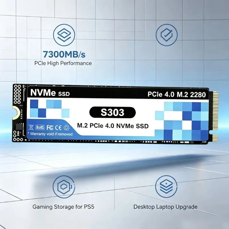 S303 4TB SSD NVMe M.2 PCIe 4.0 - M.2 Nvme 4Tb Pcie 4.0 Ssd recensie en prijs