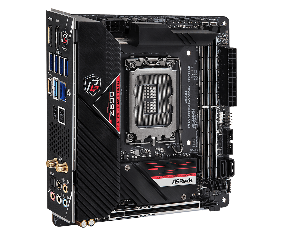 ASROCK Z690 Phantom Gaming-ITX - Lga 1700 Ddr5 Itx Motherboard recensie en prijs