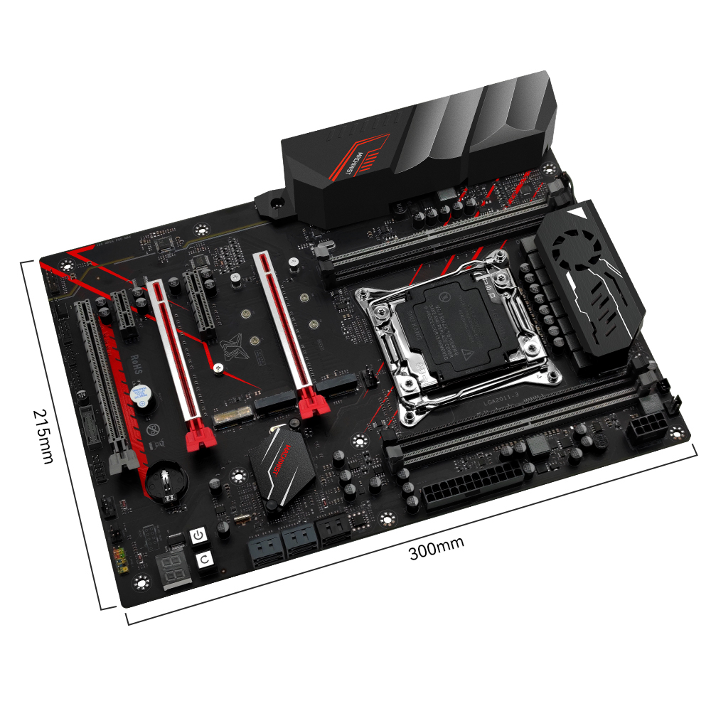 MACHINIST X99 MR9A PRO MAX moe - X99 Dual Cpu Motherboard Combo recensie en prijs